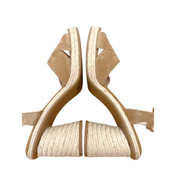 Viscata Barcelona Block Heel Espadrille Sandals Sz 40 - Picture 7 of 8